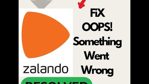 Fix Zalando "Oops Something Went Wrong" Error on Android | Easy Solutions #techsupport #bankingapp
