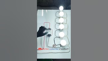 Conexión de 6 lámparas con interruptores de 3 vías #joserios #electricidad #lamparas #focos