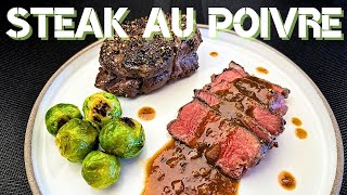 The Ultimate Pepper Steak: Black Angus Tenderloin with a Trio of Peppers