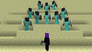 Minecraft Speedrunner VS 10 AI Diamond Juggernauts FINALE