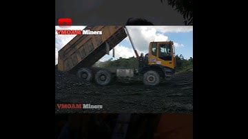 DT liu gong dumping coal in stockpile @vmoamminers247