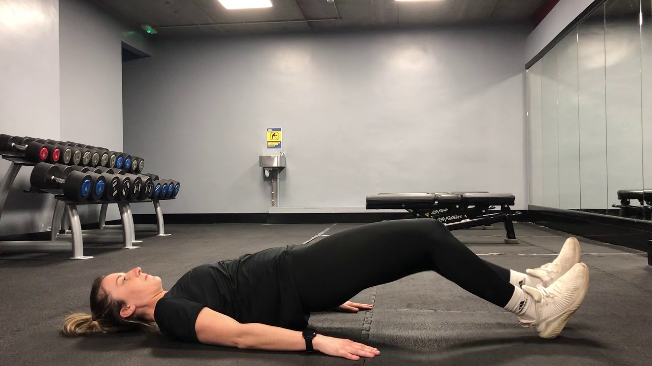 Hamstring Injury Exercise | Bridge Walkouts | Bristol Physiotherapy Clinic