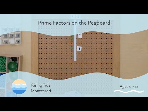 Prime Factors on the Pegboard