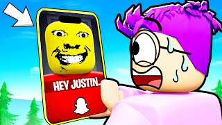 Can We Beat ROBLOX SNAPCHAT!? (FUNNY MOMENTS!)