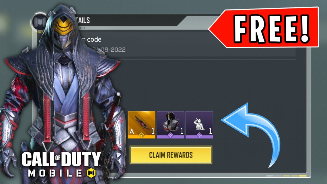 Working Redeem Code Codm | get Free Codename Lazarus Dark Viper Skin In