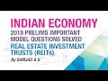 REAL ESTATE INVESTMENT TRUSTS (REITs) | PRELIMS IMPORTANT MODEL QUESTION SOLVED | NEO IAS