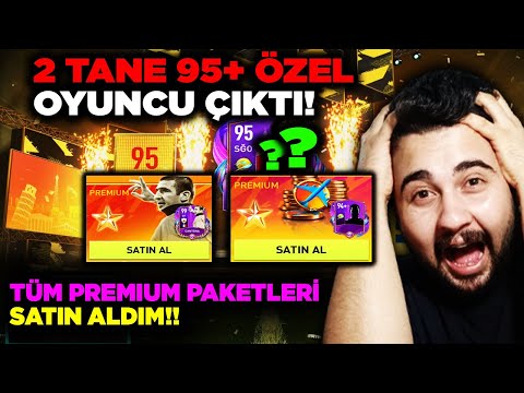 FIFA MOBILE'DEKİ TÜM PREMIUM PAKETLERİ SATIN ALDIM 2 TANE 95+ ÖZEL OYUNCU ÇIKTI!!