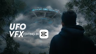 Capcut UFO Video Editing in Hindi | Alien ship VFX editing Tutorial | Ufo Sighting Edit | Mobile Vfx screenshot 3