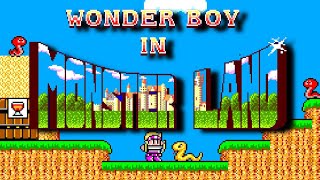 Wonder Boy in Monster Land (SMS) Playthrough longplay video game
