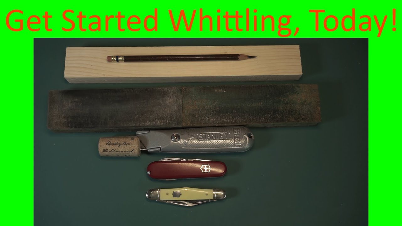 How to Choose Your First Whittling Knife - Complete Beginner Whittling  Lesson 