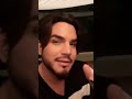 Adam Lambert talks about his new album