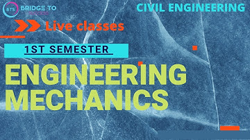 1st Sem(GROUP B) | Engg. Mechanics | Unit 01 Lecture 04| Bridge To Success