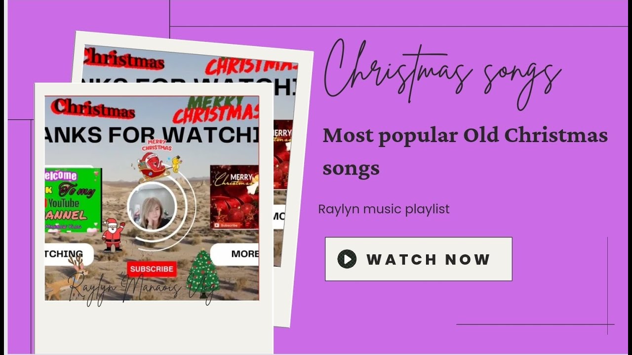 Most Popular Old Christmas Songs BEST Christmas Songs Raylyn Most Popular Old Christmas Songs BEST Christmas Songs Raylyn