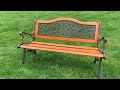 Restoring an old bench