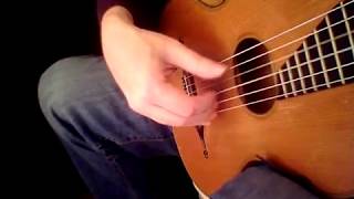 Mauro Giuliani op.1 - prima parte - 120 right hand studies - no. 79