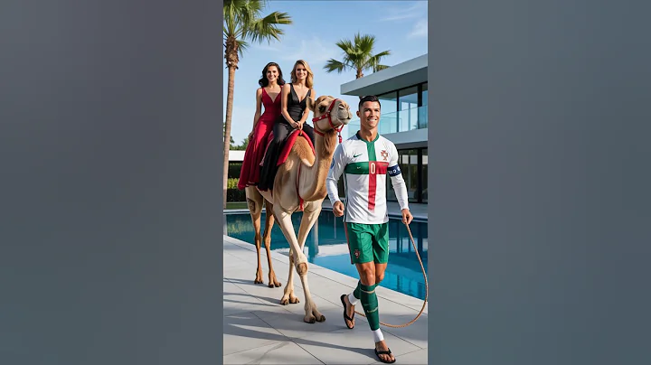 🔥Messi😂Laughs at Ronaldo 💧 Tiny Pool. Until Neymar💎 Brings the Red Diamond Pool #Ronaldo #Messi #USA