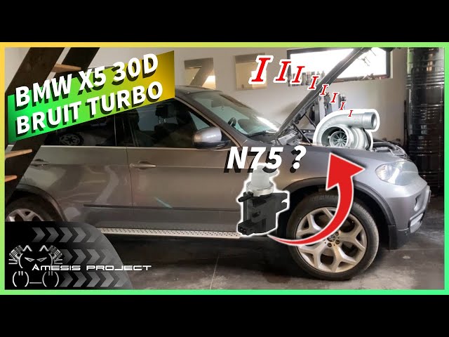 BMW X5 E70 Bruit de sifflement - Teste Bi-Turbo & N75 - YouTube