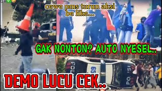 Kelakuan Lucu Saat Demo 2020 Ampun Bang Jago 'Saranghe'