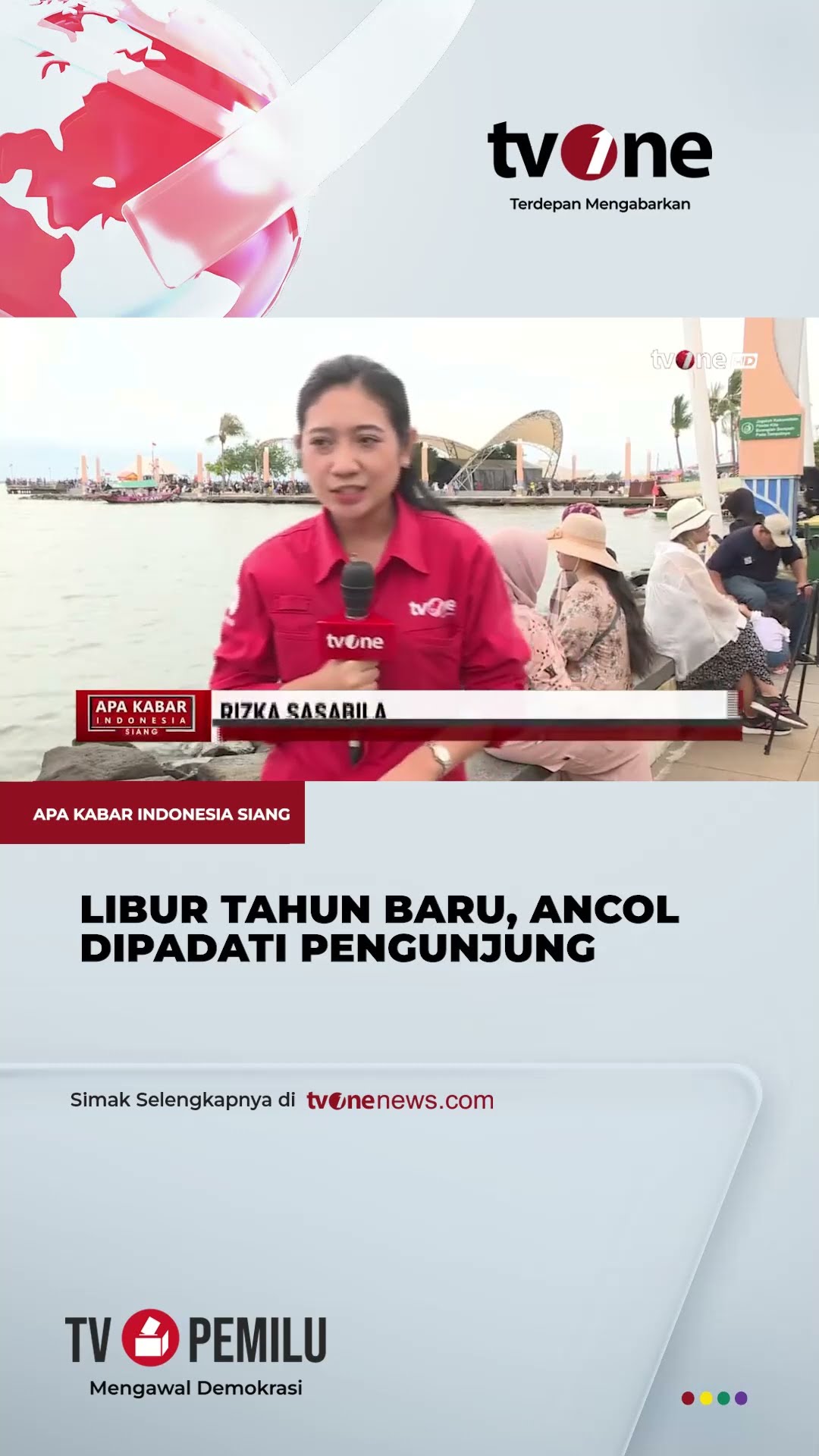 Angin Segar di Pantai Ancol Masih jadi Primadona Wisatawan | tvOne