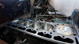 Rebuilding a DT530 Diesel Engine