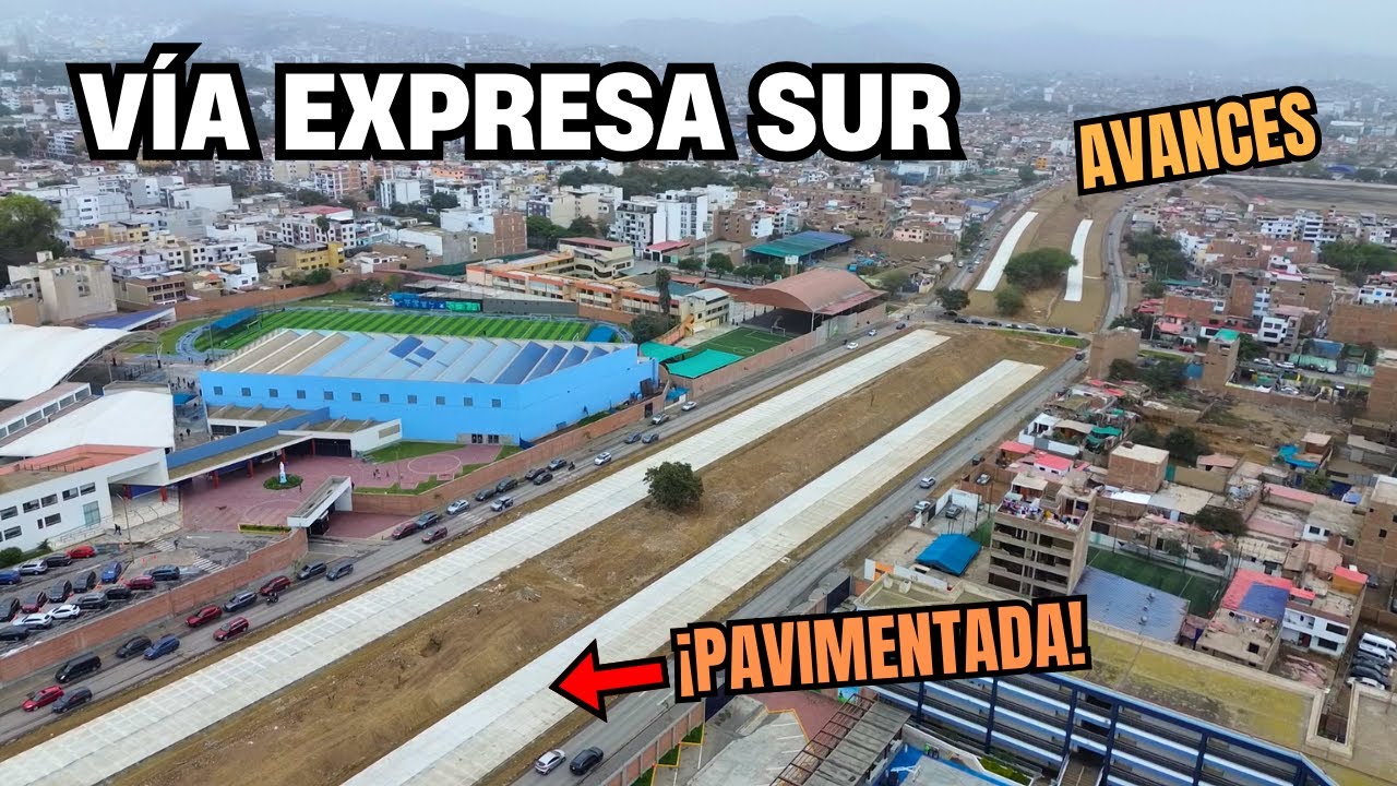 ¡Pavimentada hasta El Totoral! | Vía Expresa Sur | Lima Perú 2025