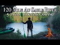 120 miles solo kayak camping the au sable river
