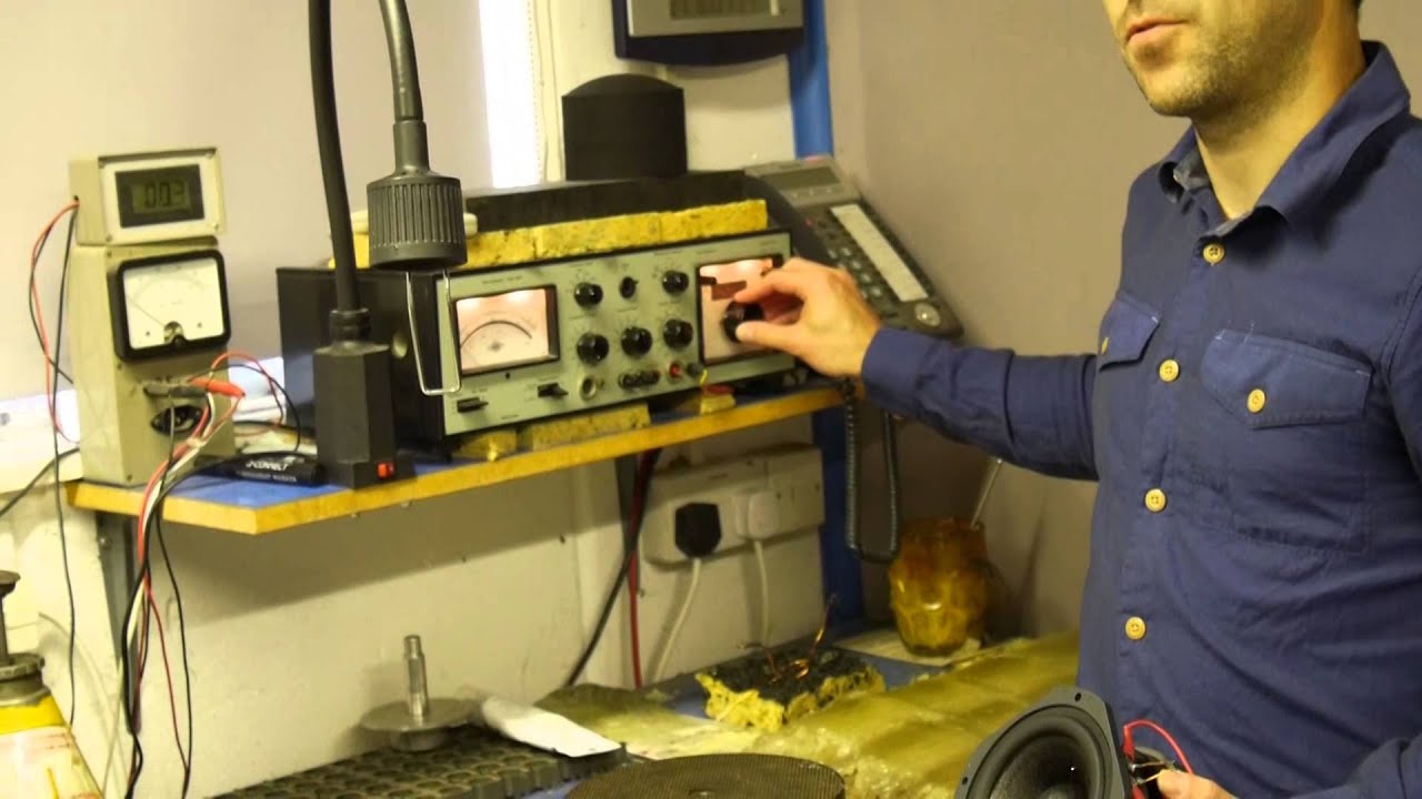 ATC Loudspeaker driver testing - YouTube