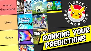 Pokemon Day 2024 Prediction Tier List