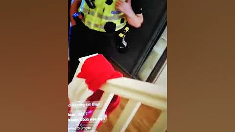 Amanda Britt Visited By Glasgow Police.( part 1 )