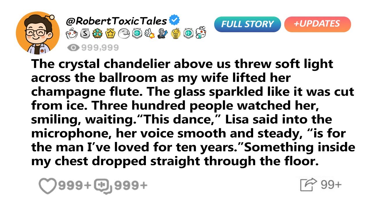 The crystal chandelier above us threw soft light across the ballroom as my wife..- Reddit Cheating