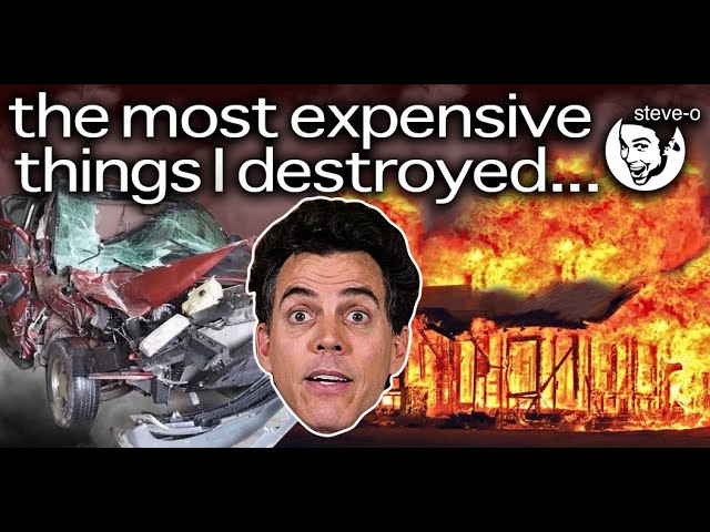 The Most Expensive Things I Destroyed | Steve-O The Most Expensive Things I Destroyed | Steve-O