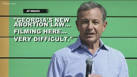 Disney CEO: Filming in Georgia would be 'very difficult' if abortion law takes effect