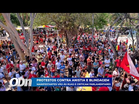 Professor Germano Lúcio fala sobre protestos contra anistia e blindagem 22 09 2025