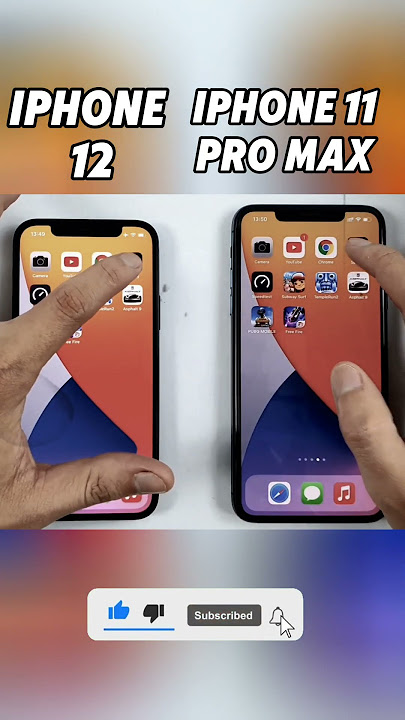 iPhone 12 vs iPhone 11 Pro Max ⚡ SPEED TEST SHOWDOWN! 🚀 Which One’s Faster? #Shorts#viralvideo