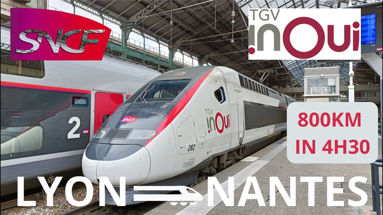 Trip Report TGV INOUI, Lyon Nantes