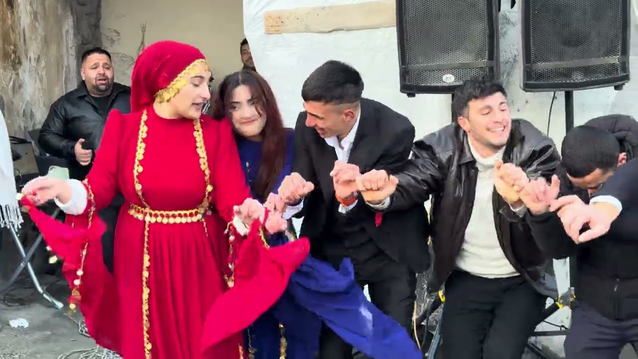 KIŞ AYINDA DÜĞÜN ! Kağızman Şamılar (denizgölü) köyü düğünü Grup Zilan farkıyla 