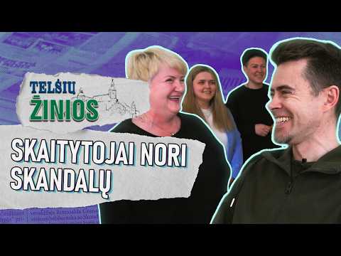 SKANDALAI LAIKRAŠTYJE - NORI SKAITYTOJAI | GERA ŽINIA ir BLOGA ŽINIA | DETEKTYVO DARBAS | TELŠIAI