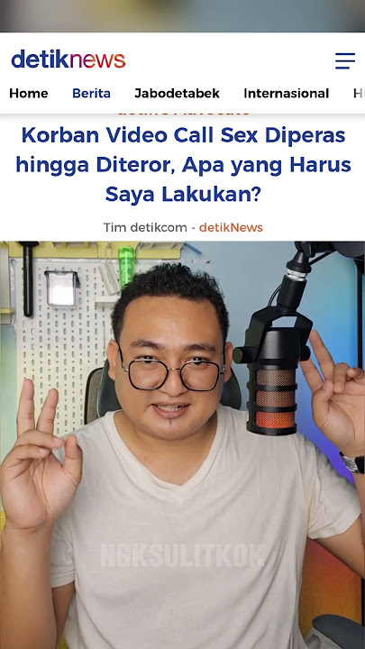 Penipuan, pemerasan dan teror menggunakan modus VCS#penipuandigital #penipuanonline #edukasipenipuan