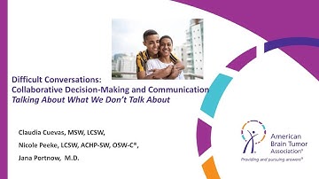 Difficult Conversations  Collaborative Decision Making and Communication