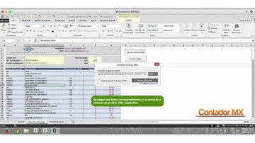 Generar XML de Contabilidad Electronica desde Excel