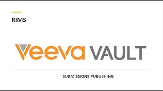 Veeva Vault RIM Submission Publishing Overview : How Vault Submission Publishing Works