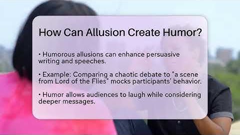 How Can Allusion Create Humor? - The Language Library