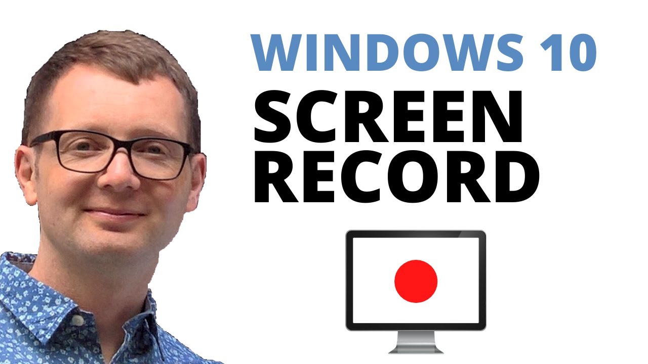 🎬 How to Screen Record on Windows 10 - YouTube