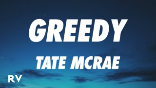 Tate McRae - greedy (Lyrics) I would want myself Resimi