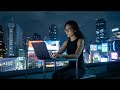 Coding From Rooftop | Moonlight Lofi for Programming & Study