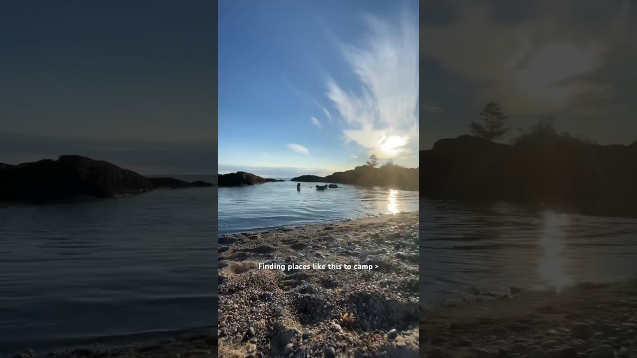 Car Camping on the Lake🏕️ 