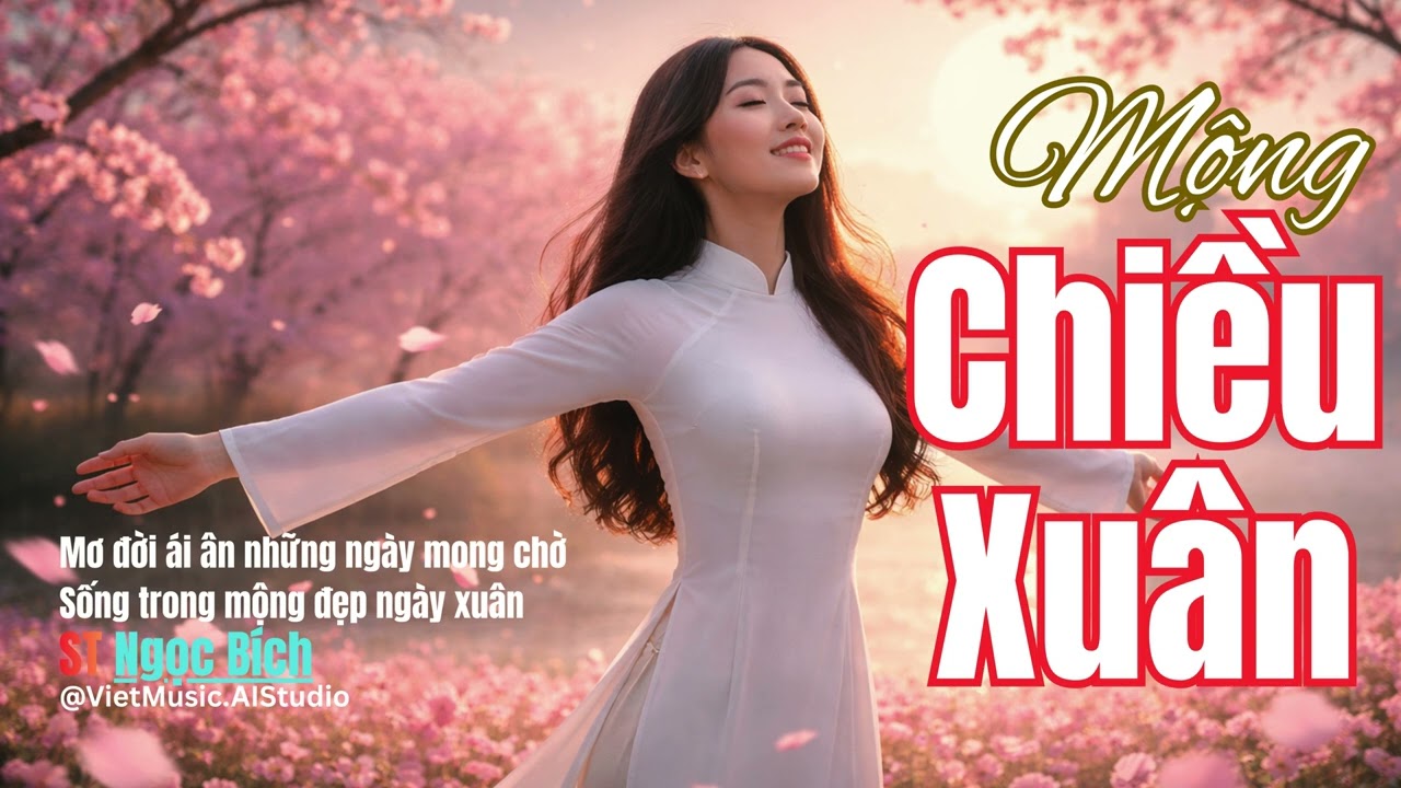 NHẠC XUÂN XƯA - Mộng Chiều Xuân (SONG CA) | NGỌC BÍCH | Người yêu thoáng qua trong giấc mộng