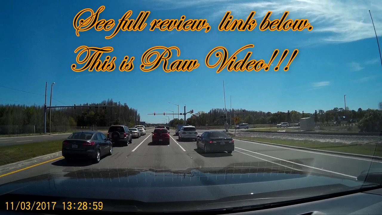 Raw Video & Sound OldShark Full HD 1080P Dash Cam