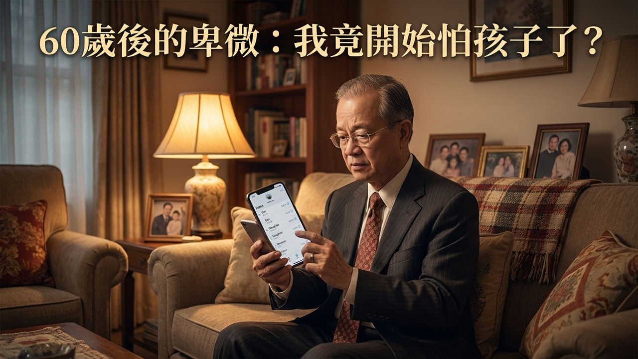 為什麼人過六十，突然開始「怕」子女？背後的人性真相，扎心卻現實，建議父母孩子都看看。#曾仕强 #易经 #国学文化 #国学智慧