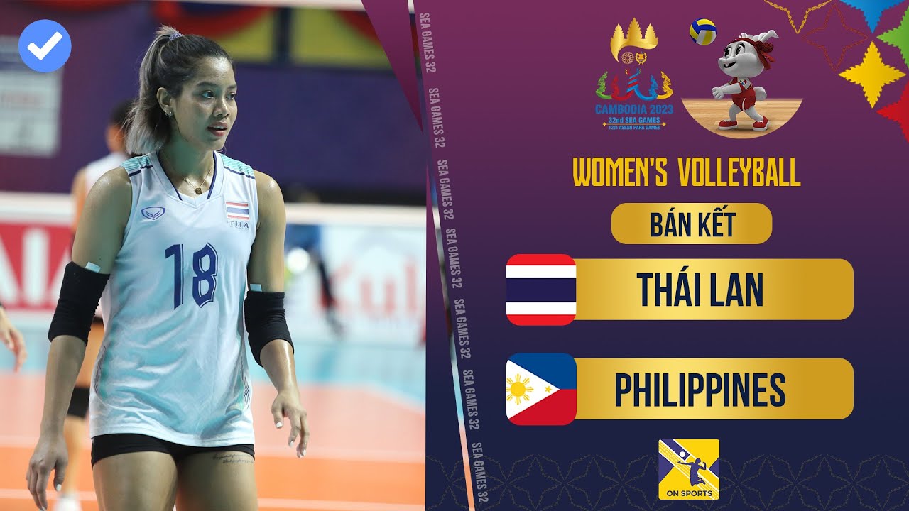 🔴Live Thailand Philippines ไทยฟิลิปปินส์ Semifinal Women's